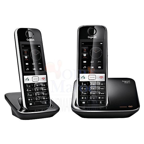 Téléphone DECT sans fil avec répondeur et combiné supplémentaire 4250366829012