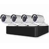 Kit de Surveillance 8 Canaux AHD CCTV + 4 Caméras IP