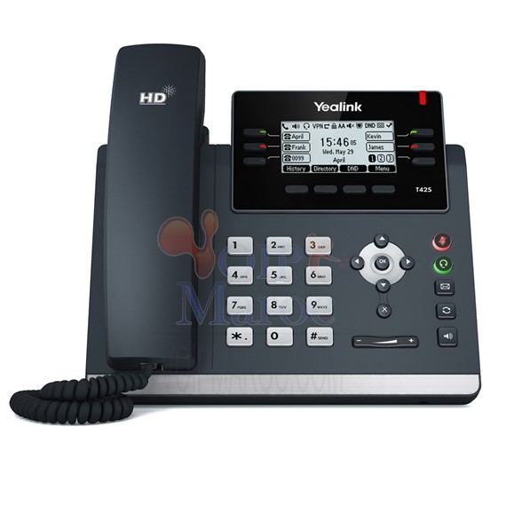 Téléphone IP professionnel gigabit 12 comptes SIP SIP-T42S